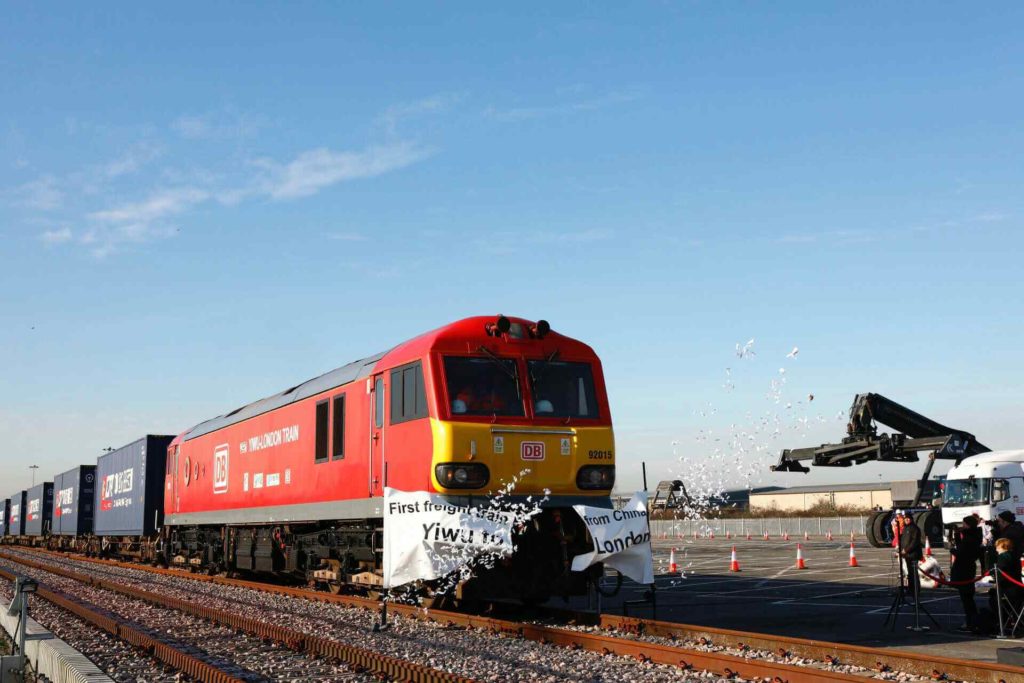 China London Freight Train