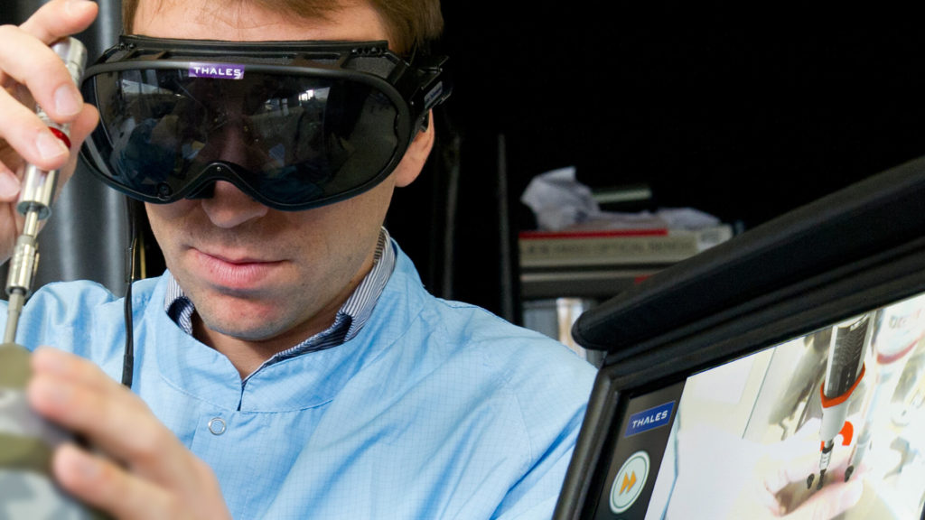 Thales augmented and virtual reality